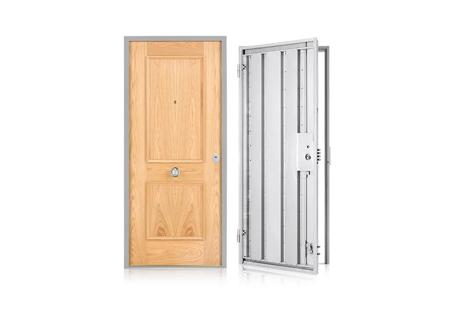 Puerta de seguridad CABMA ECO-T (Eco-Thor), exterior e interior