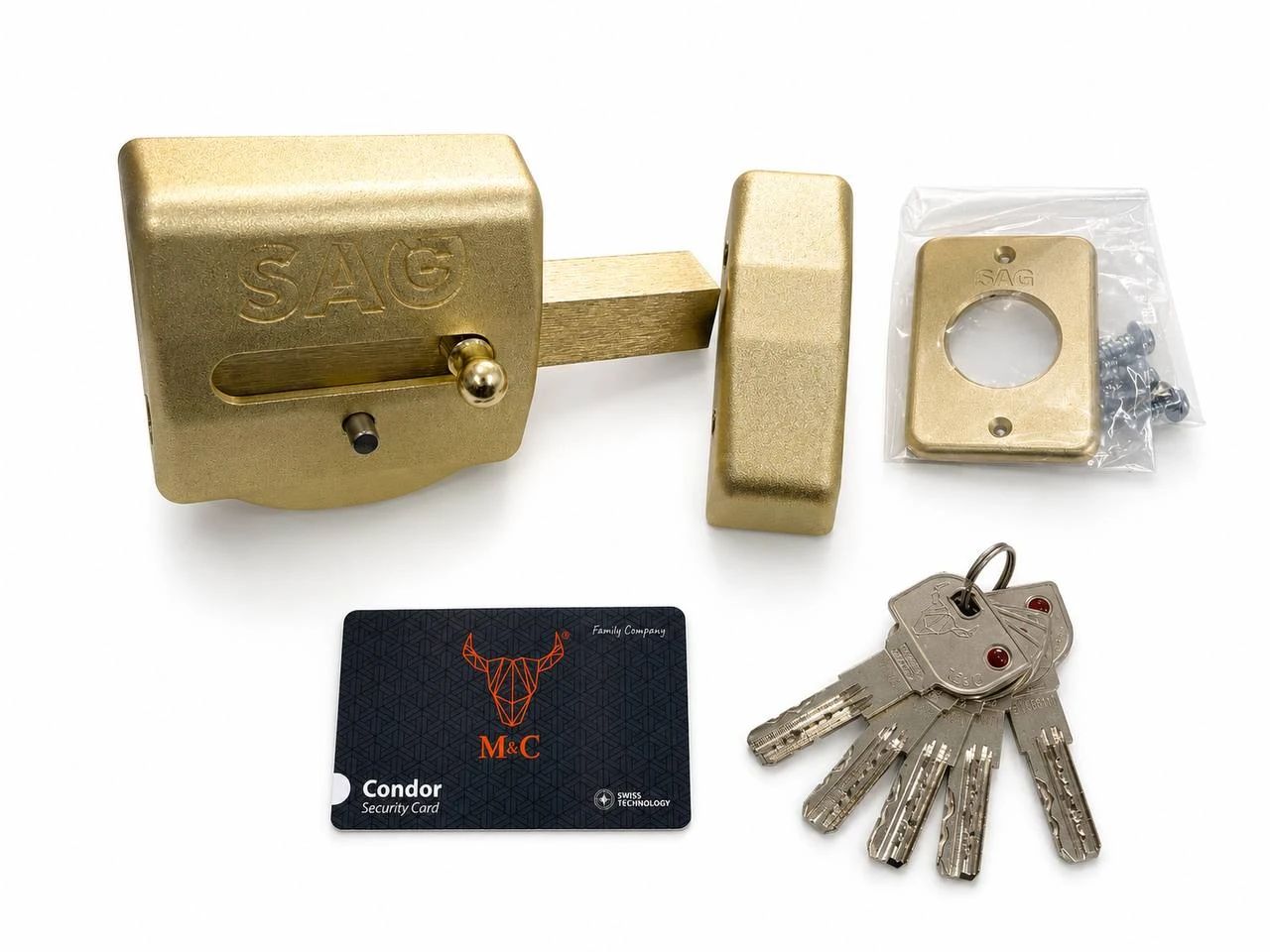 Cerrojo SAG EP60 llave M&C Condor