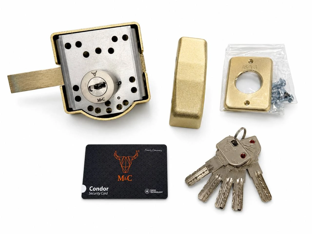 Cerrojo SAG EP60 llave M&C Condor