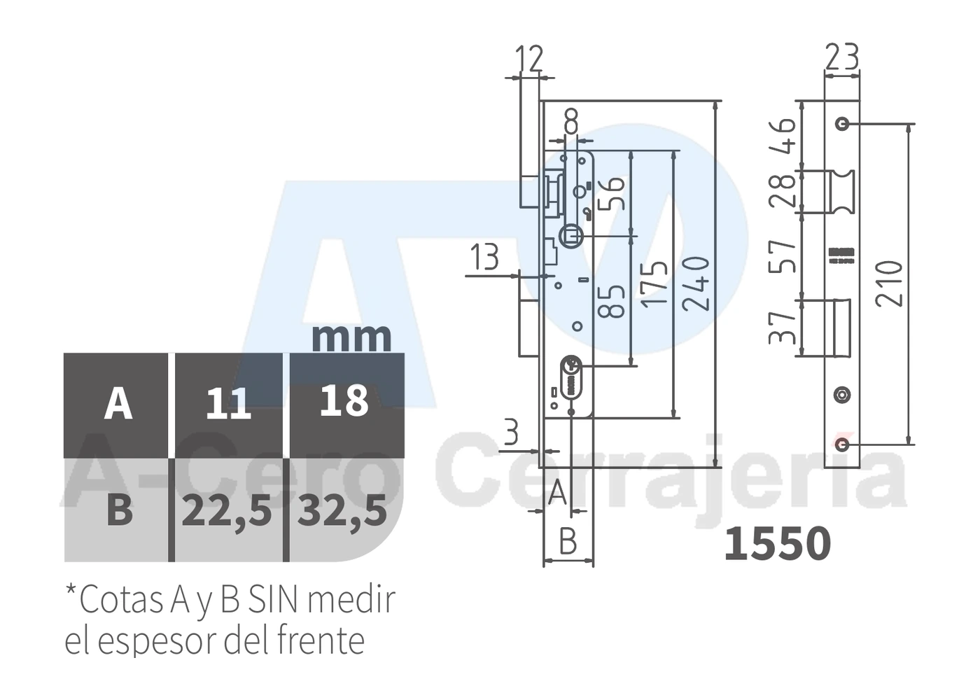 Cerradura 1550