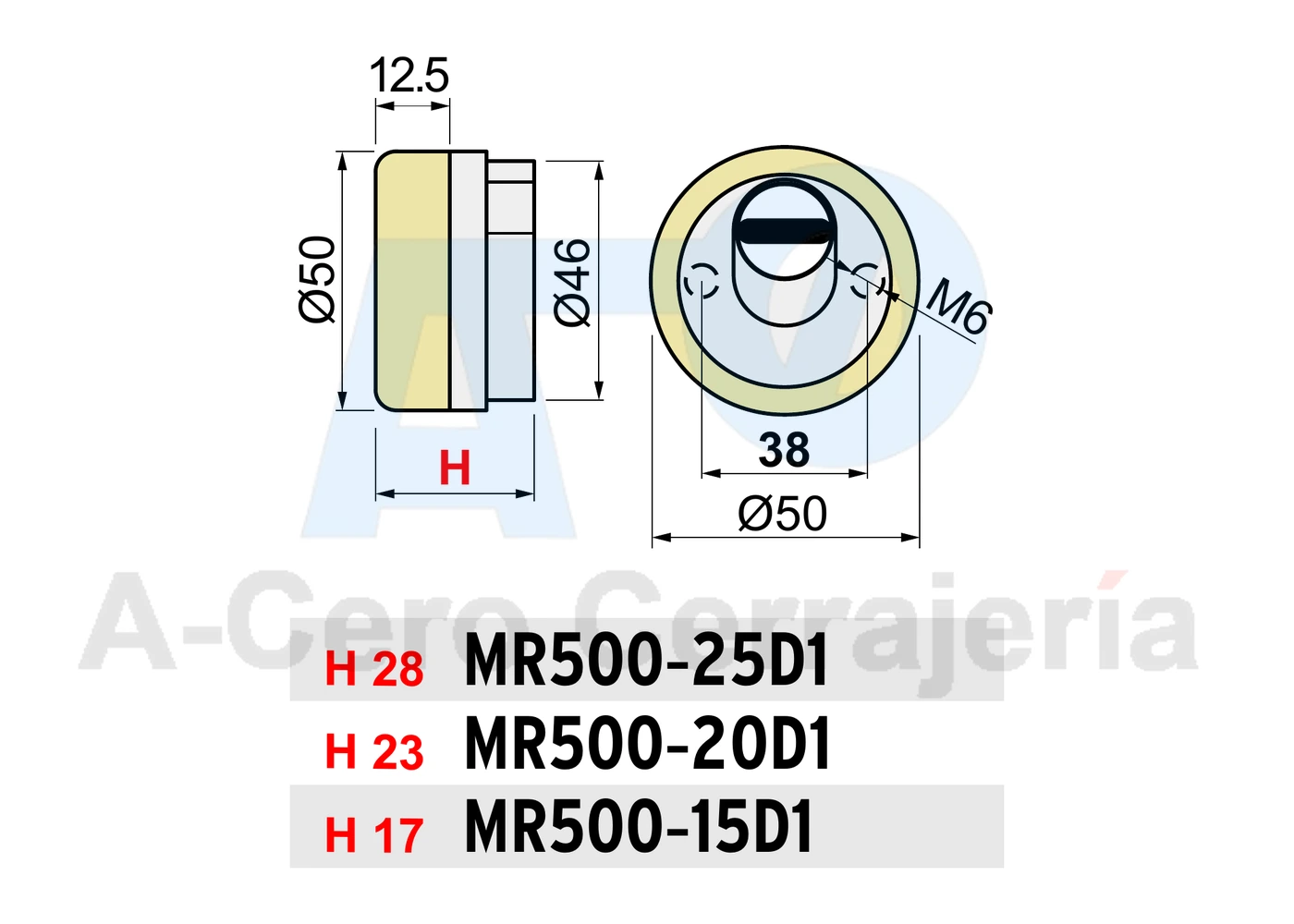 Escudo magnético ROK MR500E