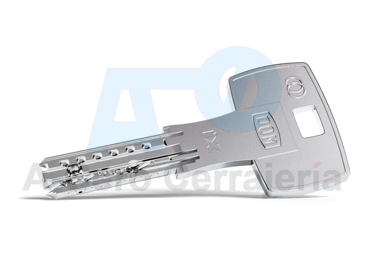 Llave DOM ix Twido reversible con doble rodillo